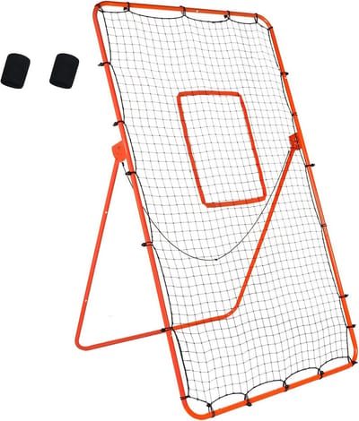 Verstelbaar Terugslagnet voor Sporttraining - Ideaal voor Volleybal, Honkbal en Lacrosse