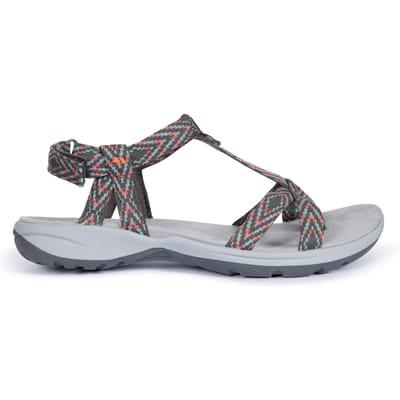 Trespass Dames/dames Hueco sandalen (Koolstof)