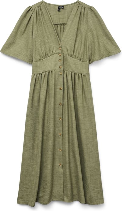 VERO MODA - VMMELANEY 2/4 BLK DRESS WVN NOOS - Dames - Mini jurken