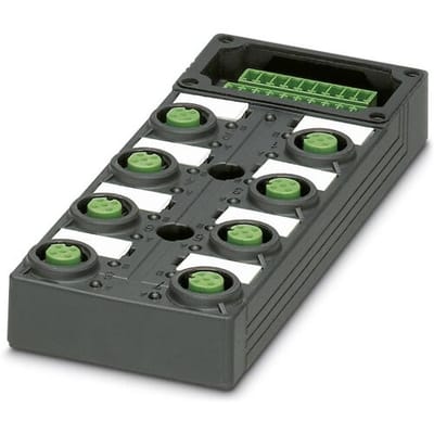Phoenix Contact SACB-8/16-L-C GG SCO P 1452916 Passieve sensor/actorbox M12-verdeler met kunststof schroefdraad 1 stuk(s) Piece