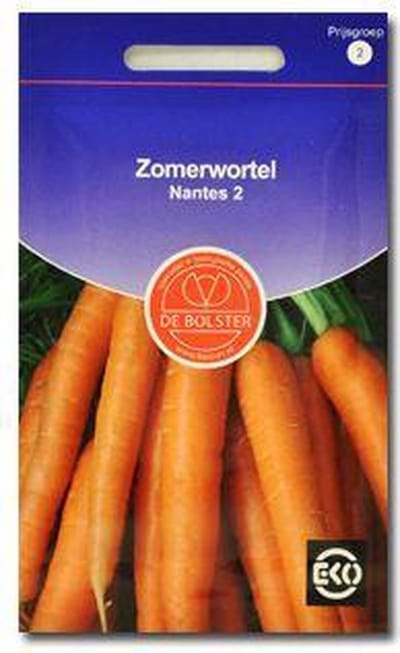 De Bolster groenten - Zomerwortel Nantes2