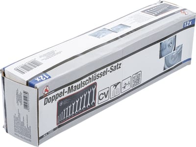 BGS Steeksleutelset 6 x 7 - 30 x 32 mm 12 delig