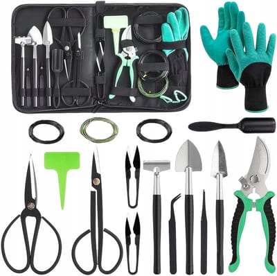 24-delige Bonsai Gereedschap Set - Complete Start voor Beginners