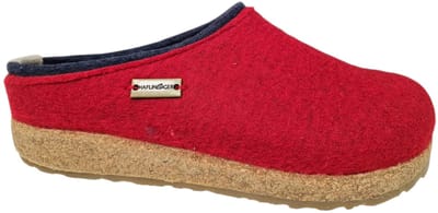 Haflinger Grizzly Kris Pantoffel - Oranje - Maat 38 - S9