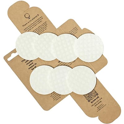 LastRound | Herbruikbare make-up pads | Wasbaar | 7 stuks | Duurzaam & Plasticvrij | Wattenschijfjes | Navulling
