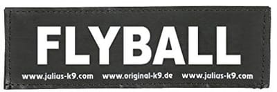 Julius K9 Tekstlabel – Flyball groot