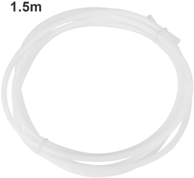Dailygoody - PTFE-buis - Teflon-buis voor 3D-printer - Wit - 1,5 m - 1,75 mm filament - Hoge temperatuur weerstaan - Geschikt voor 3D-printen - Kleur