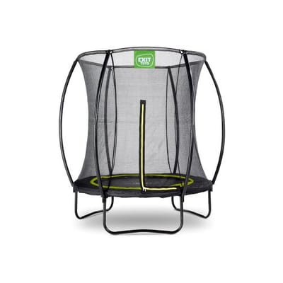 EXIT Silhouette Trampoline ø183cm - Op Poten - Rond - Trampoline Buiten - Voor Kinderen - Zwart