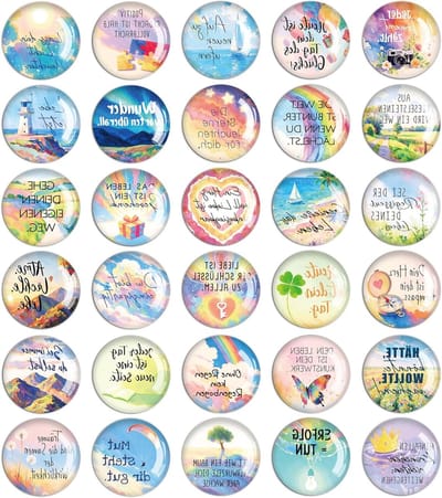 Inspirerende Magnet Set met Citaten van Beroemde Persoonlijkheden voor Thuis en Kantoor