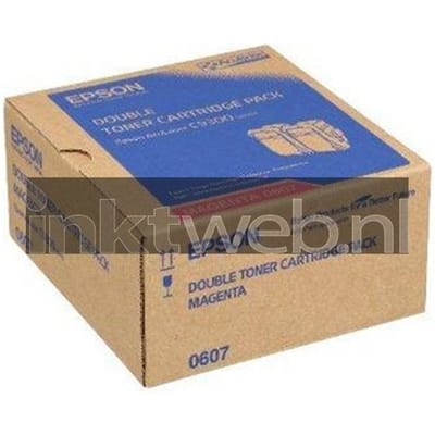 Epson S050607 2-pack magenta (Origineel)