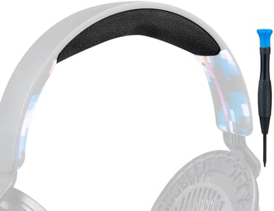 Dailygoods - SOULWIT Hoofdbandhoes voor Skullcandy SLYR Wired, SLYR Pro Wireless Headsets, headband Vervangend onderdeel voor reparatie van de hoofdbandpad