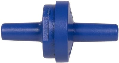 Terugslagklep - Waterstop - Watercirculatie Beveiligen - Voorkomt Terugstroming - 4mm - Zwart