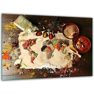 TMK ArtDeko - Snijplank - Gehard Glas - 30x22cm - Krasbestendig