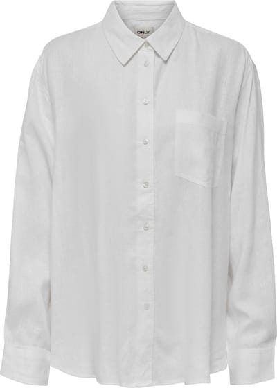 ONLY ONLTOKYO L/S LINEN BLEND SHIRT PNT NOOS Dames T-shirt  - Maat M