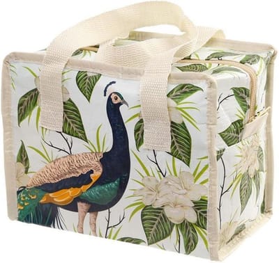 Lunchtas Pauw 20x15x12cm - vervaardigd uit gerecyleerde petflessen