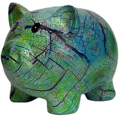 Modern Eenvoudig Creatief Varken Spaarpot Decoratie Ambachten Abstracte Kunst Huis Desktop Decoratie Hars Ornamenten