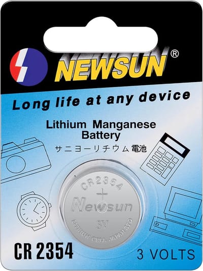 Knoopcel Batterij - Lithium Cel - Apparaten Voeden - Enkele Blister - 2 cm - Zilver