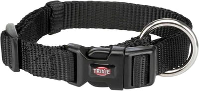 Hondenhalsband Premium voor Kleine en Middelgrote Honden - Zwart