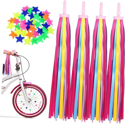 Fiets Decoraties - Spaak Versieringen - Kinderfiets Personaliseren - Eenvoudige Installatie - 28 cm Lengte - Kleurrijk
