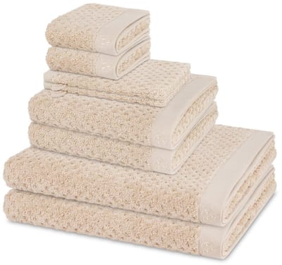 Ross Sonstiges 2 X washandjes 2 X gasten- 2 X douche- 2 X handdoek - in set 8 pack Harmony