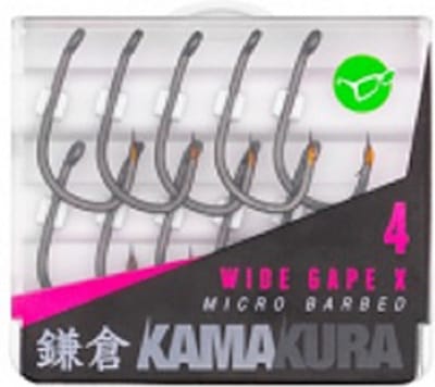 Korda Kamakura Wide Gape X (10 pcs) - Maat : size 4