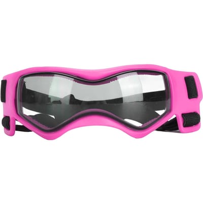 Hondenbril Stijlvolle Hondenzonnebril UV Oogbescherming Hondjesbril Huisdierenzonnebril voor Buitengebruik Roze S roze
