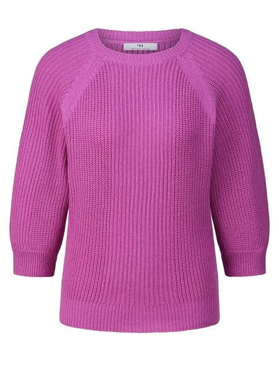 Trui ronde hals Van Peter Hahn pink
