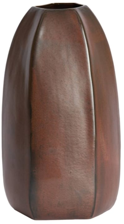 Light&living Vaas deco Ø21x37 cm SERRA keramiek mat donker rood-bruin