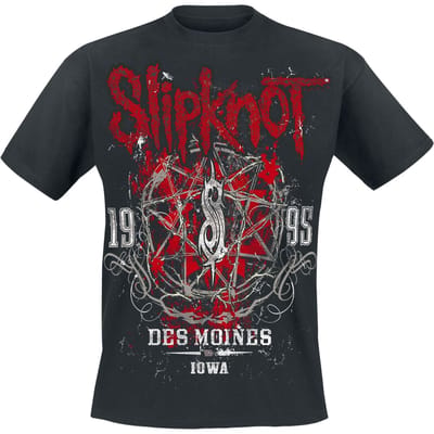 Slipknot Iowa Star Heren T-shirt - zwart - S