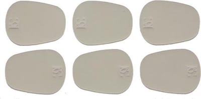 BG A11-L mondstukplakkers - 0.4 mm - 6 stuks - transparant