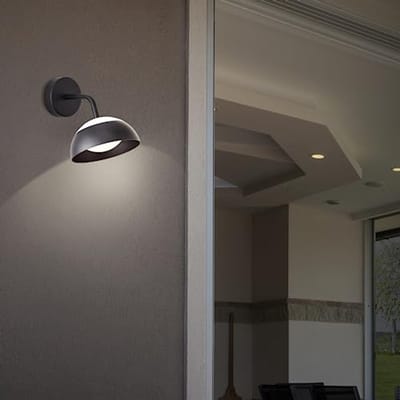 Buitenwandlamp LED met Warmwitte Verlichting - IP54 - 1100 lm - Energiebesparend en Duurzaam - Perfect voor Voordeur en Terras