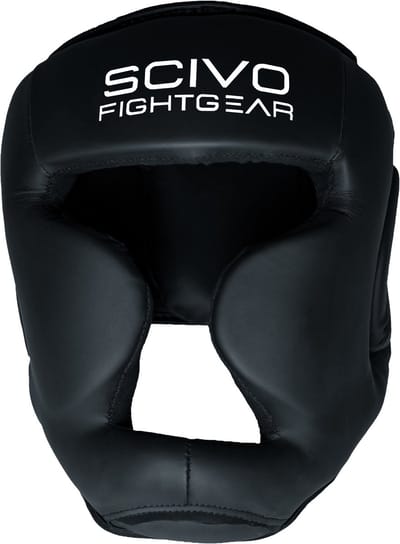 Scivo Fightgear Headguard Black/White (S)(M)(L)