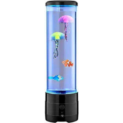 Sensorische Bellenbuis Lamp 16 Kleuren op Afstand Bedienbaar Water Vissen Lamp 382mm