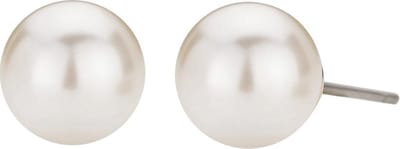 Traveller Oorbellen - Dames - Goudkleurig - Parels - 8 mm - Crème - Verguld - 714408