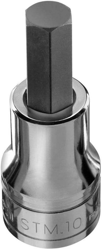 Zeskant Schroevendraaier 8 mm 1/2 Inch Standaard Lengte