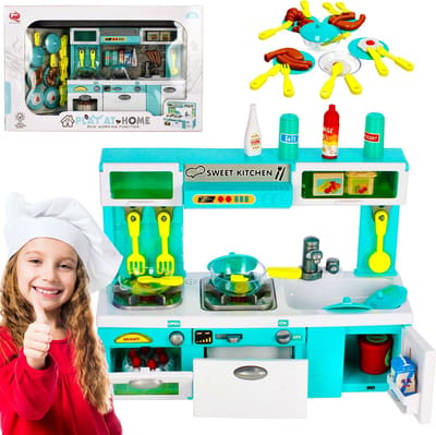 MEGA CREATIVE - Keukenmeubel, keuken met accessoires voor poppen, voor vanaf 3 jaar