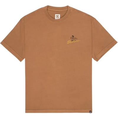 Dc Shoes Fixing Up T-shirt Met Korte Mouwen Bruin L Man