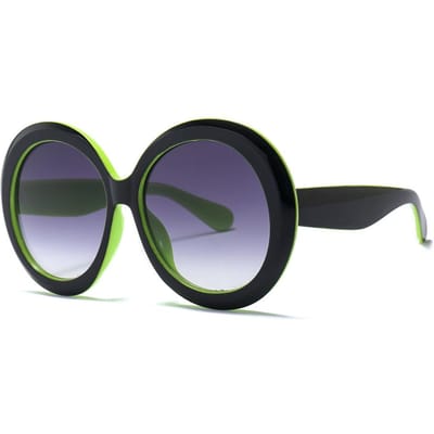 Oversized Ronde Grote Montuur Zonnebril Dames Heren Luxe Designer Vintage Punk Roze Glazen Zonnebrillen
