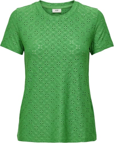Jacqueline de Yong T-shirt Jdycathinka S/s Tag Top Jrs Noos 15158450 Green Bee Dames Maat - XS
