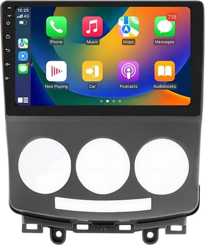 Autoradio met bluetooth - Carplay - Voor Mazda 5 (2005-2010) - Geschikt voor Apple en Android - Stereo - Navigatie - Navigatiesysteem auto - 2GB 64GB