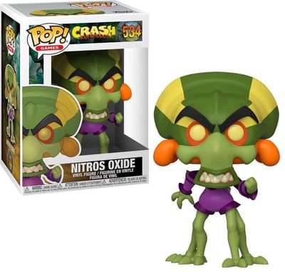 Pop Crash Bandicoot Nitros Oxide Vinyl Figure