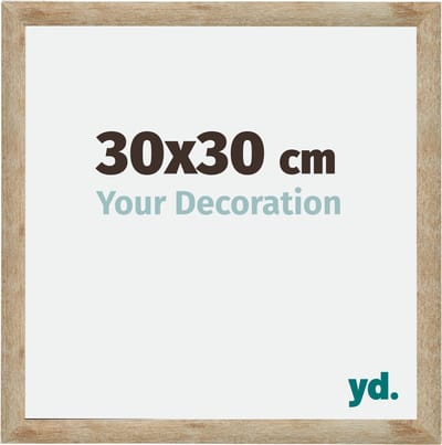 Your Decoration - Fotolijst 30x30 cm - MDF - Goud - Catania