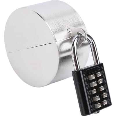 Cadenas pour Robinet Extérieur Acier Inoxydable Prévenir le Vol d'Eau Cadenas pour Robinet d'Eau avec Cadenas à Combinaison pour Maison Jardin