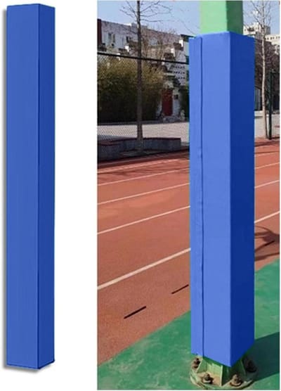 Paalbeschermer Kussen - Paalhoes Bescherming - Veiligheid Buiten - Waterdicht Vinyl - 70 inch Hoog - Blauw