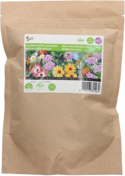 bloemenzaden bloemenmengsel voro Bijen 250 gram geschikt voor 125m2