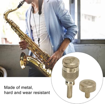 Dailygoods- Saxofoon Schroef 4Mm - Metalen Schroeven - Vervangende Onderdelen - Opbergdoos - Duurzaam - Slijtvast - Saxofoononderdelen