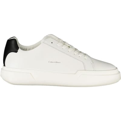 Calvin Klein Chunky Cupsole Laceup Shoes Bright White/black Maat: 44 | Sneakers Outlet | Heren | Zwart