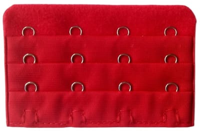 Dailygoods- Beha-bandverlenger 6 Stuks - 3 Rijen Haken - 4 Haken - Zacht en Comfortabel - 5 cm x 7,5 cm - Polyester Materiaal - Beha-verlenging