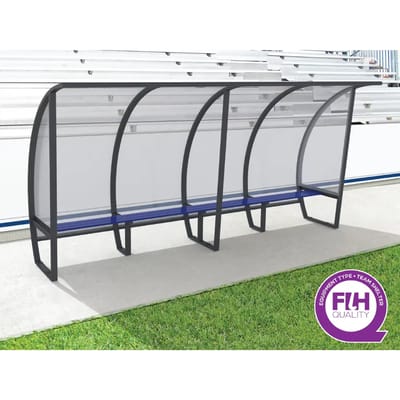 Aluminium afdak voor 8 personen Sodex Sport