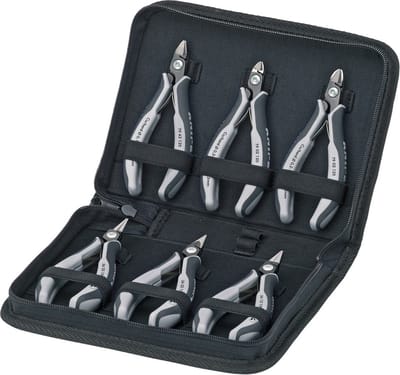 Knipex 00 20 16 P ESD Tangenset Elektronica en fijnmechanica 6-delig